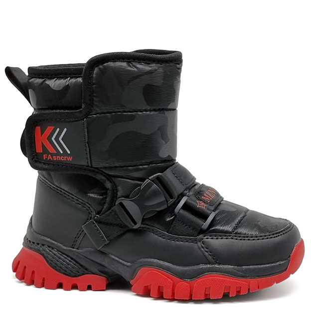 Boys red snow boots hot sale