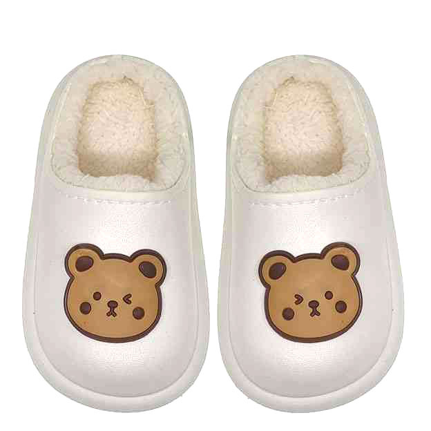 tenten.online Buy white indoor slippers for boys and girls online Best footwear at Tenten Online